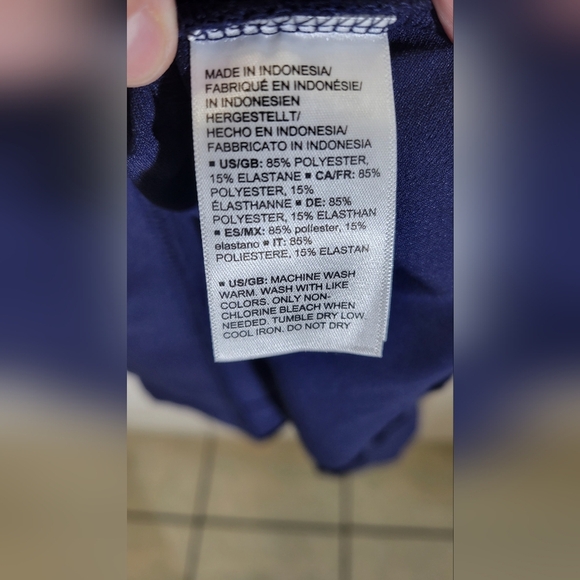 Lark & Ro Navy Sleeveless A Line Dress Size 2 - Picture 2 of 7